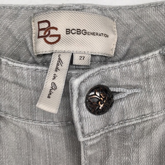 BCBGeneration Flare/Bell Bottom Jeans Gray Size 27 - Picture 6 of 12